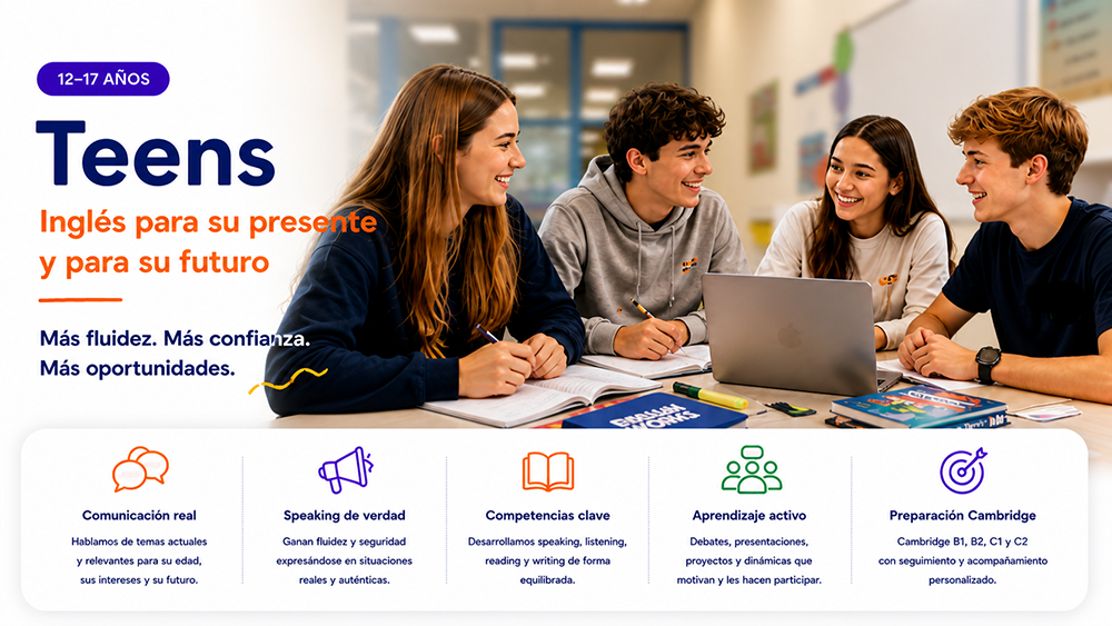 Teens, inglés para su presente y para su futuro